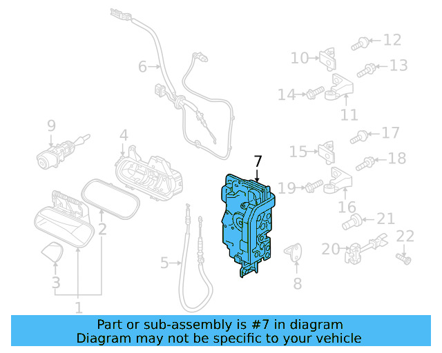Latch 4K1-837-016-N - View 3