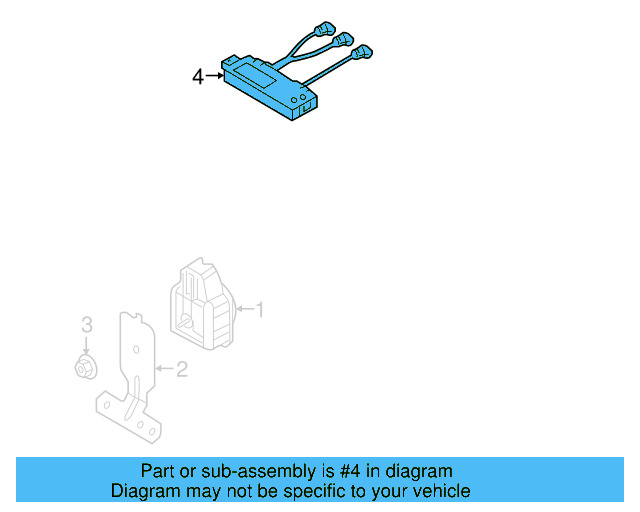 Motion Sensor 5Q0-951-172-A - View 3