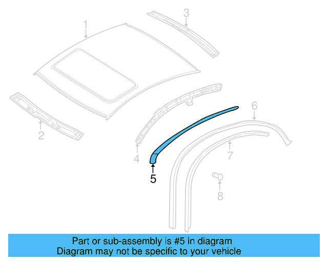 Drip Channel 3B5-853-701-C-03C - View 4