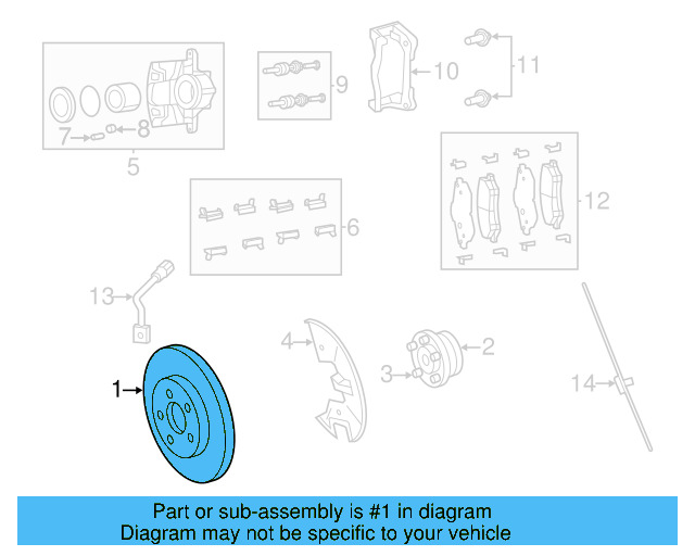 Rotor 7B0-615-301-C - View 3