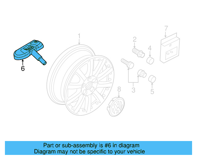 Sensor 1K0-907-253-D - View 33