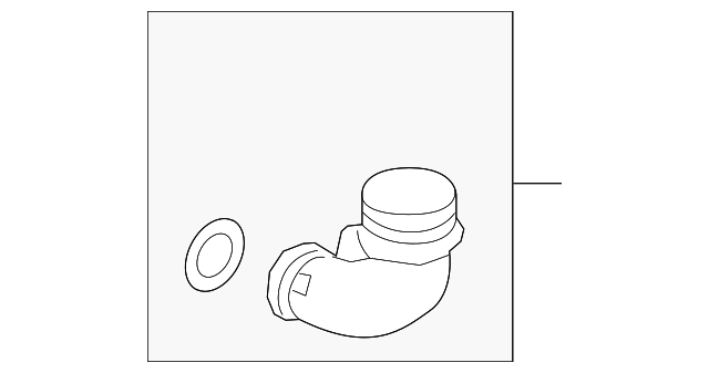 Intake Pipe 5Q0-129-635-T - View 2