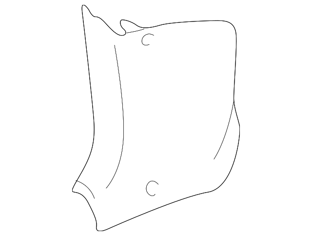 Kick Panel Trim 3B1-863-483-Q-B41 - View 5