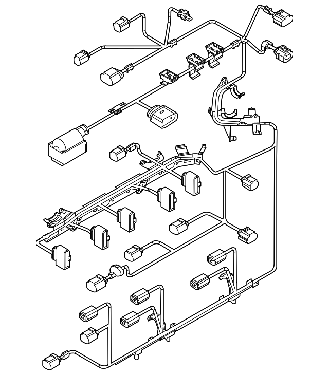 Engine Harness 07K-971-627-E - View 9