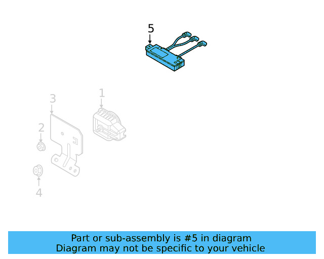 Motion Sensor 5Q0-951-172-A - View 9