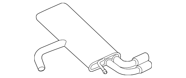 Rear Muffler 5GM-253-609-P