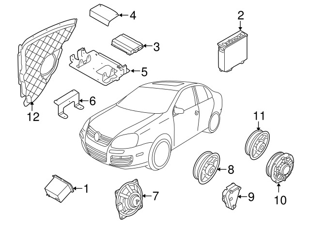Bracket 1K0-035-883-E - View 66