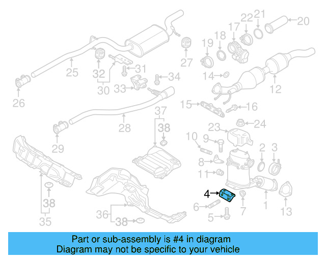 Lower Bracket 1K0-253-463-AF - View 15