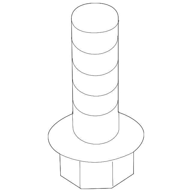 Lower Bracket Bolt N-907-865-02