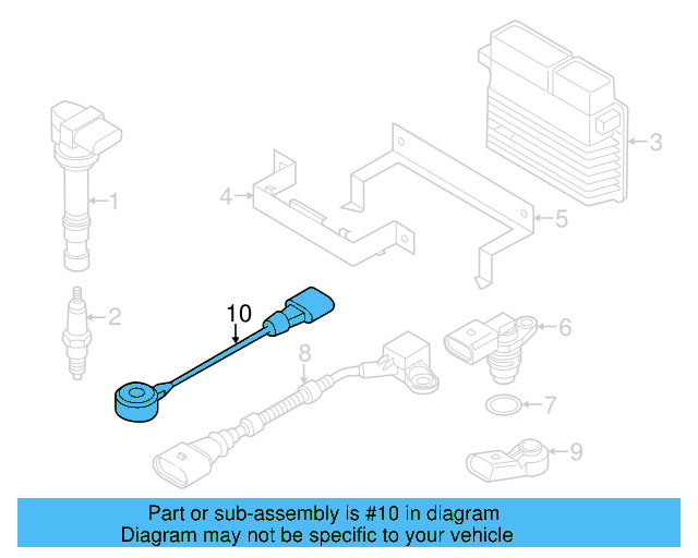 Knock Sensor 030-905-377-D - View 22