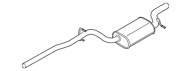 Muffler & Pipe 561-253-409-D - View 2