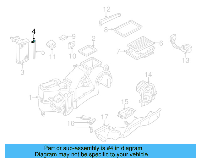 Heater Core Gasket 321-819-017 - View 7