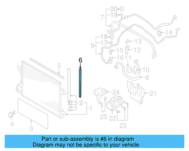 Condenser Gasket 321-820-061-D - View 3