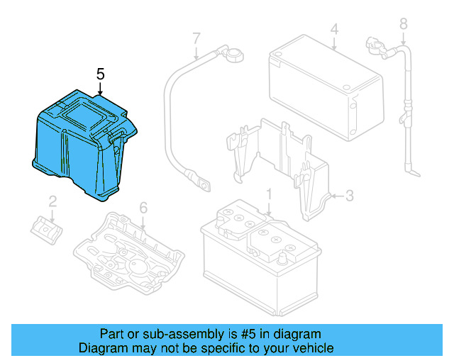 Battery Cover 5WA-915-418-A - View 61