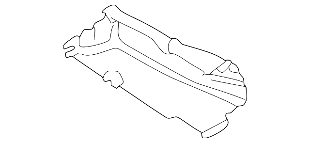 Radiator Support Air Deflector 1J0-805-971-B41 - View 21