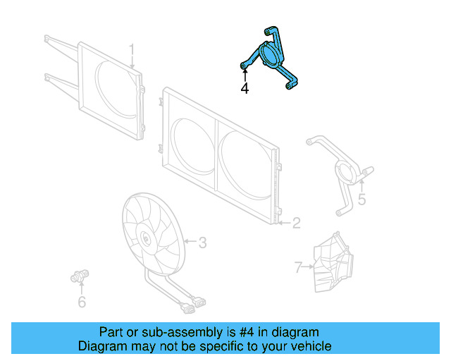 Engine Cooling Fan Temperature Switch 1J0-959-481-A - View 26
