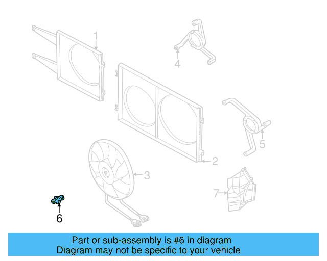 Engine Cooling Fan Temperature Switch 1J0-959-481-A - View 20