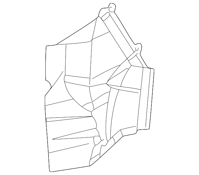Radiator Support Air Duct 1J0-805-962-C-B41 - View 22