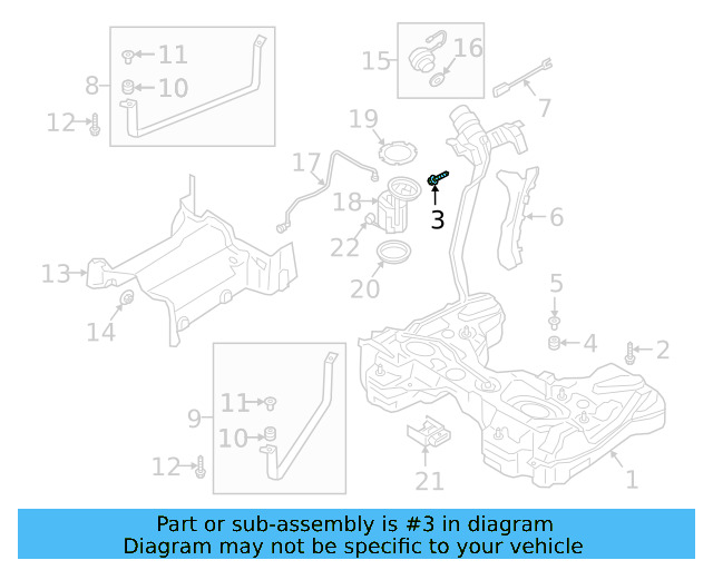 Fuel Tank Bolt N-106-998-01 - View 12