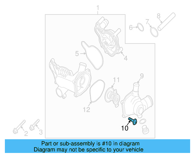 Auxiliary Pump Bolt N-101-243-06 - View 3