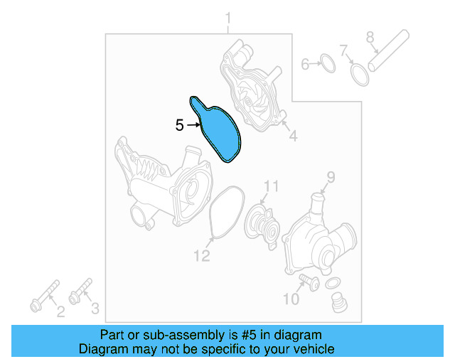 Housing Gasket 079-121-119-B - View 5