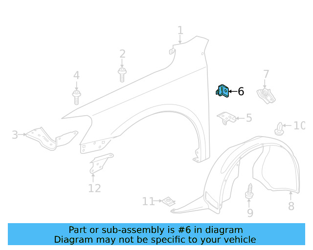 Upper Bracket 561-810-423 - View 5