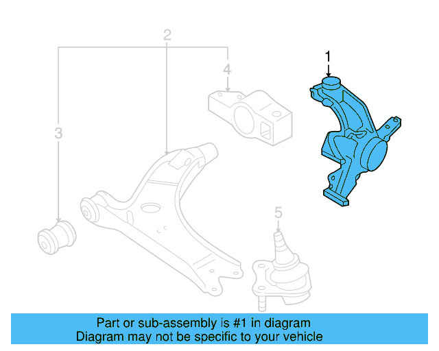 Steering Knuckle 1K0-407-256-AA - View 15