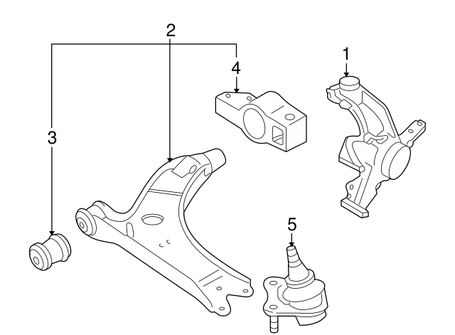 Knuckle 1K0-407-256-AC