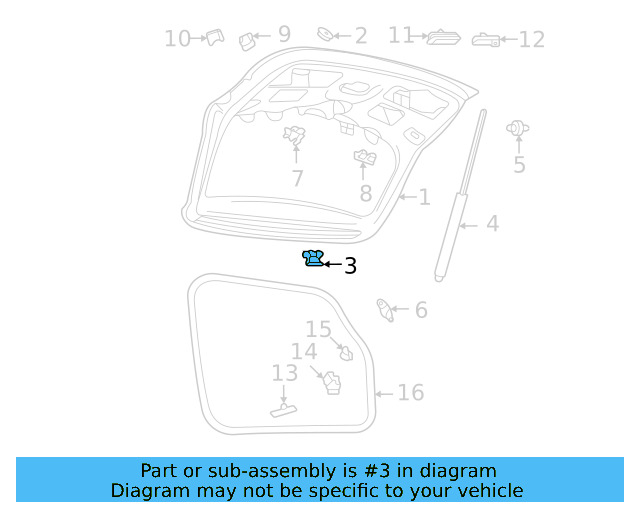 Hinge 5GM-827-301 - View 10