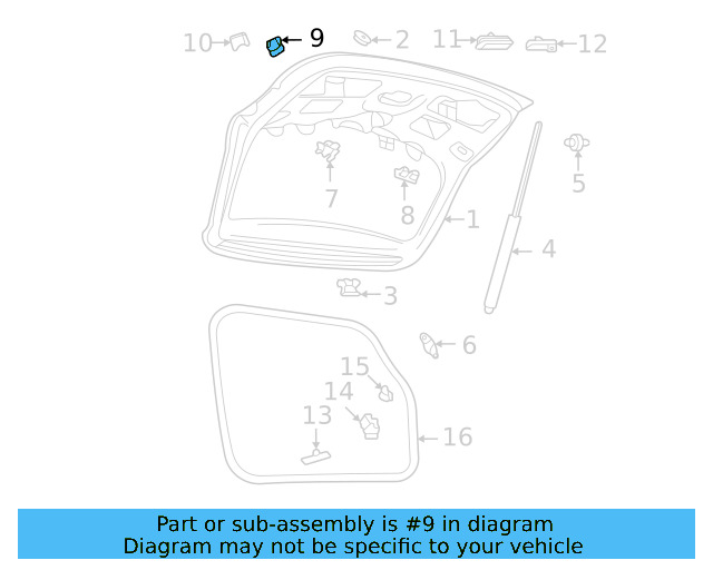 Lower Bumper 5E9-827-240 - View 4