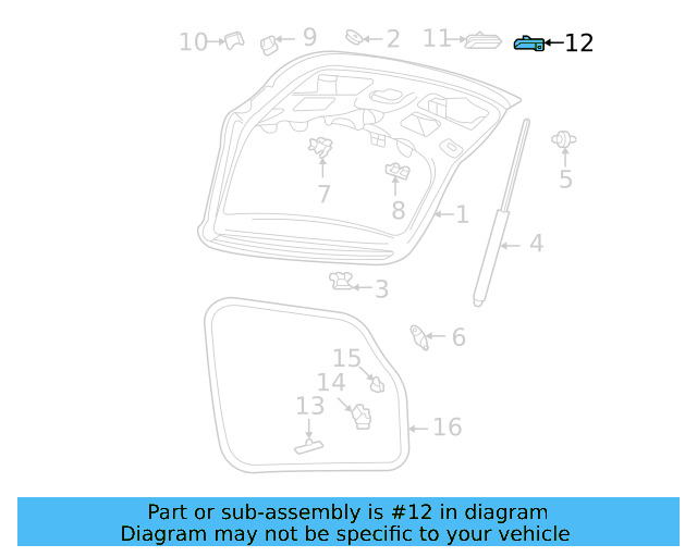 Release Handle 2GJ-827-566-C - View 4