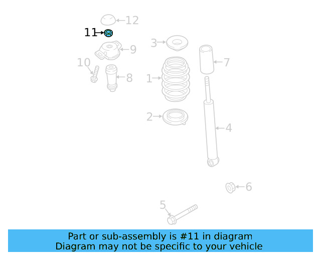 Top Nut WHT-007-127 - View 22