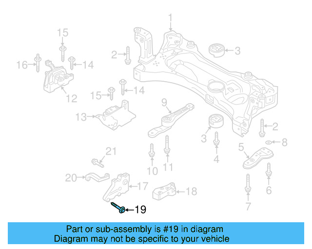 Motor Mount Stud N-910-296-02 - View 21