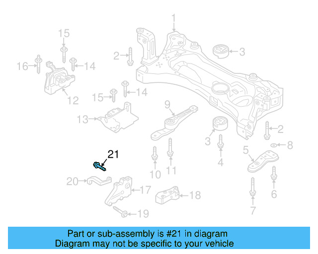 Motor Mount Stud N-910-296-02 - View 130