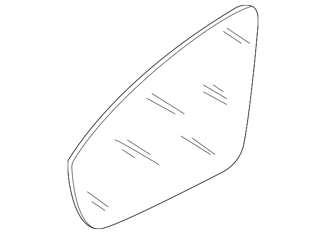 Mirror Glass 11B-857-522-A