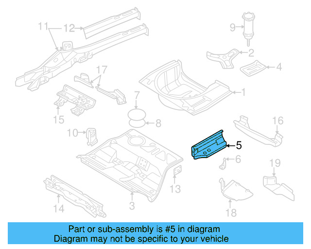 Floor Extension 3B0-802-092-A
