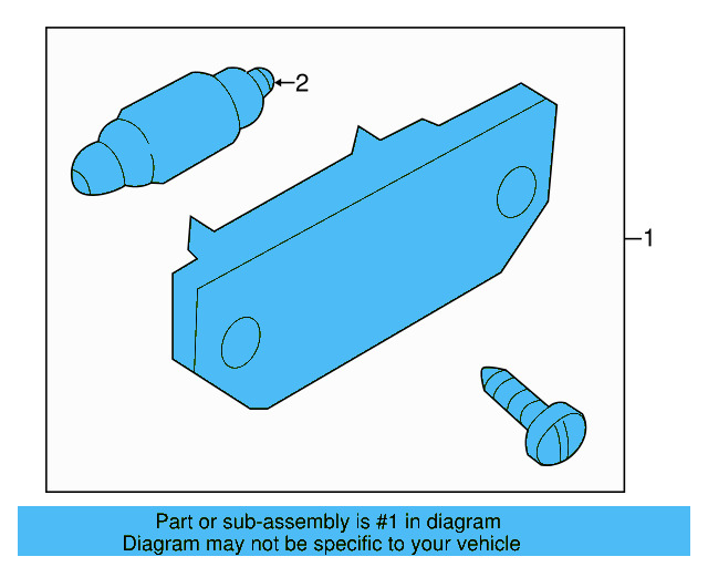 License Lamp 3B0-943-021 - View 12