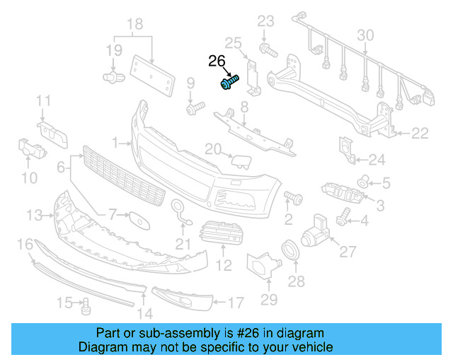 Impact Bar Bolt N-105-956-01 - View 7