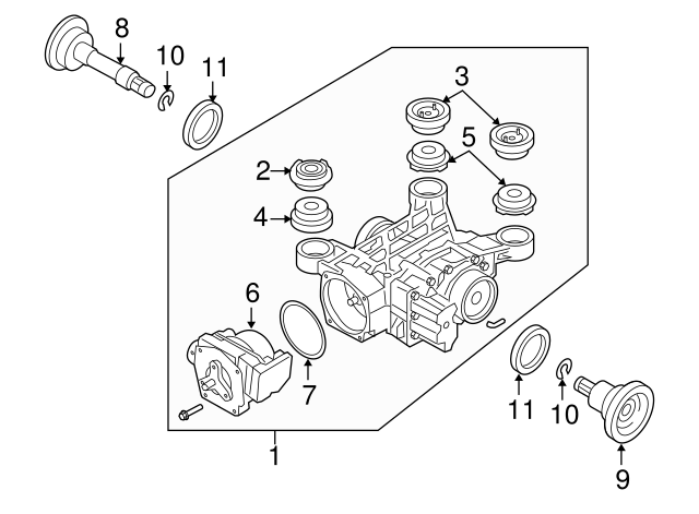 Drive Axle Shaft 01Z-525-355