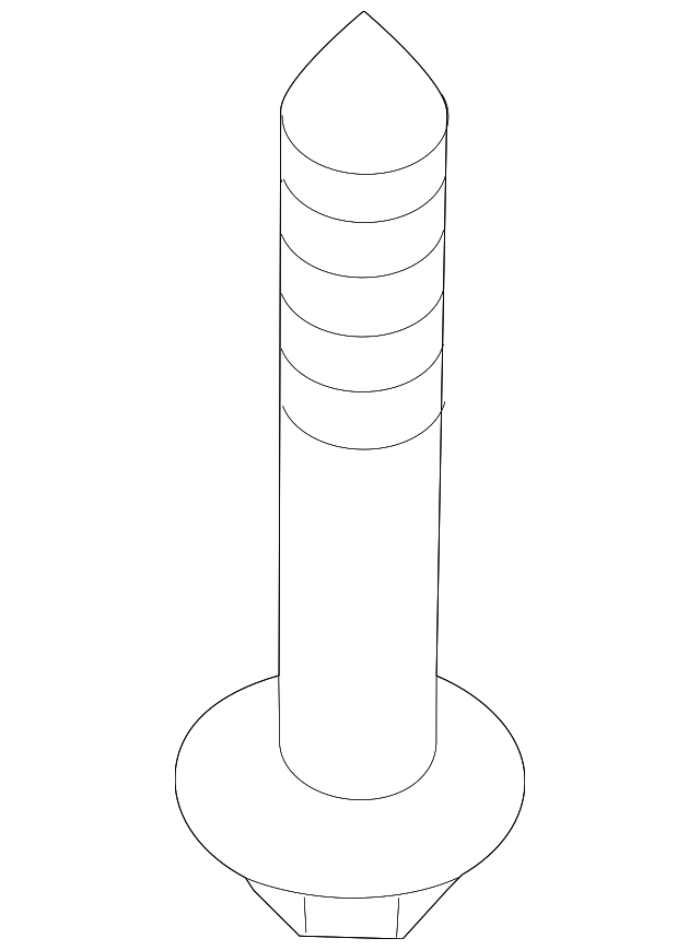 Rear Support Mount Bolt N-105-131-02 - View 13