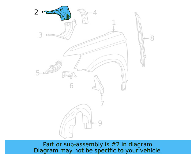 Upper Bracket 2GJ-821-168