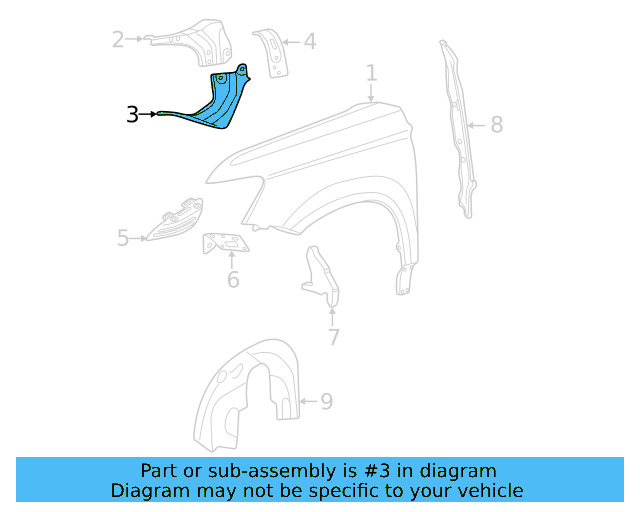 Lower Bracket 2GJ-821-136 - View 2
