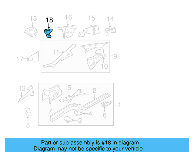 Mount Bracket 1K0-823-402-A - View 17