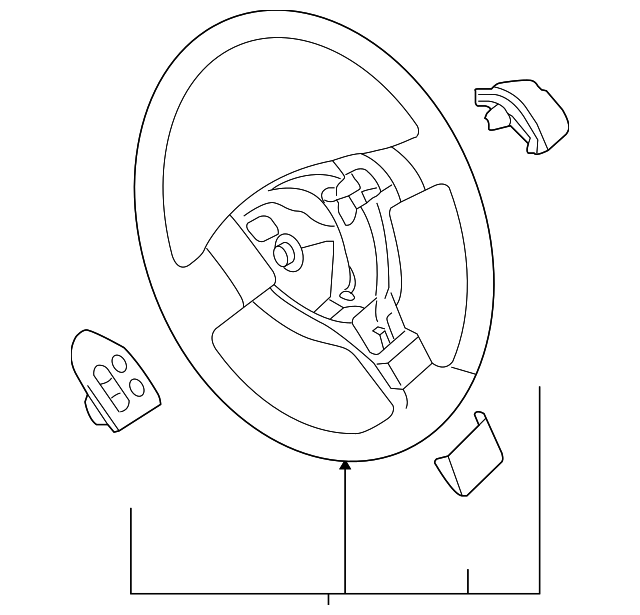 Steering Wheel 1K0-419-091-EP-1QB - View 5