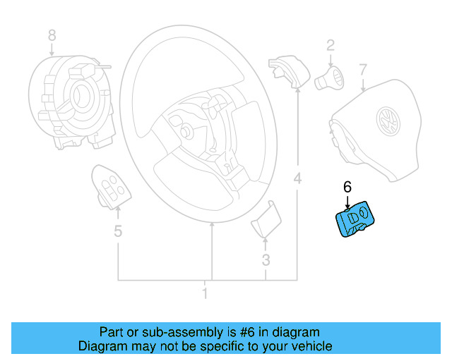 Control Module 1K0-959-542-B - View 18
