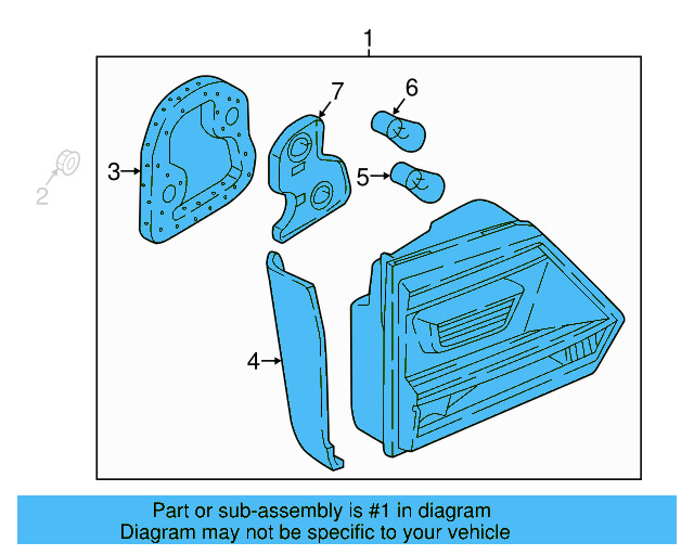Backup Lamp 3CN-945-094-A - View 8