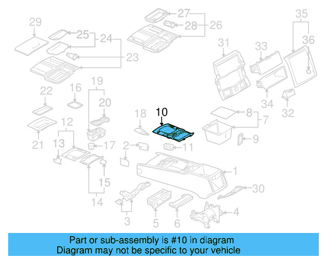 Trim Plate 7L6-863-216-D-2ZZ - View 18