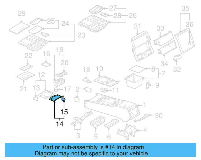 Rear Trim 7L6-863-324-6C3