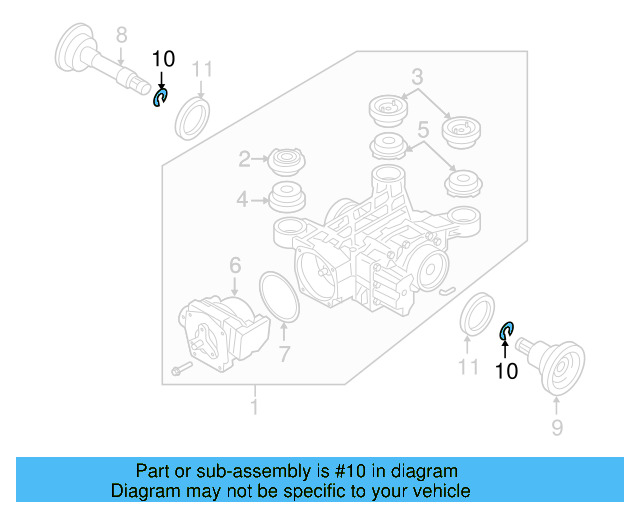 Drive Axle Shaft Lock C 012-409-413 - View 6