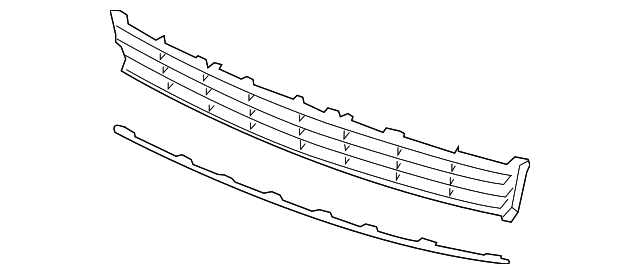 Lower Grille 5C5-853-671-P-2ZZ
